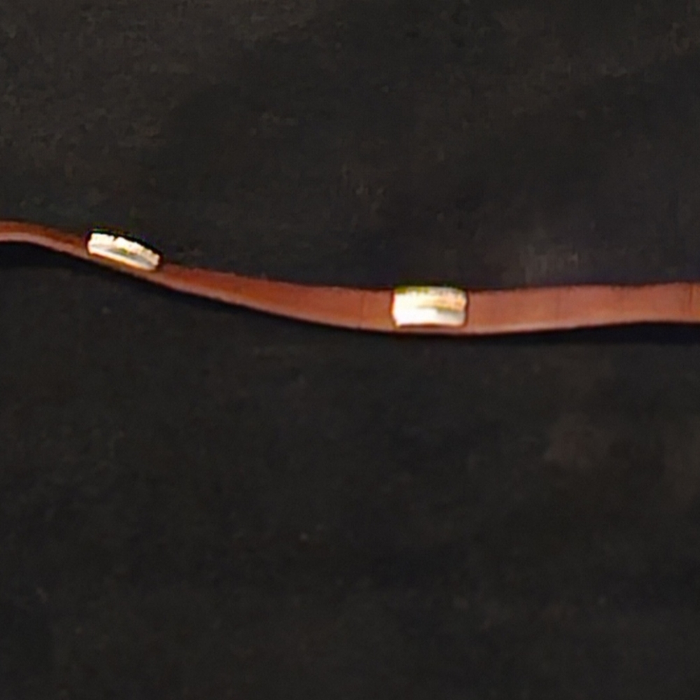 Brown Leather Belt size small